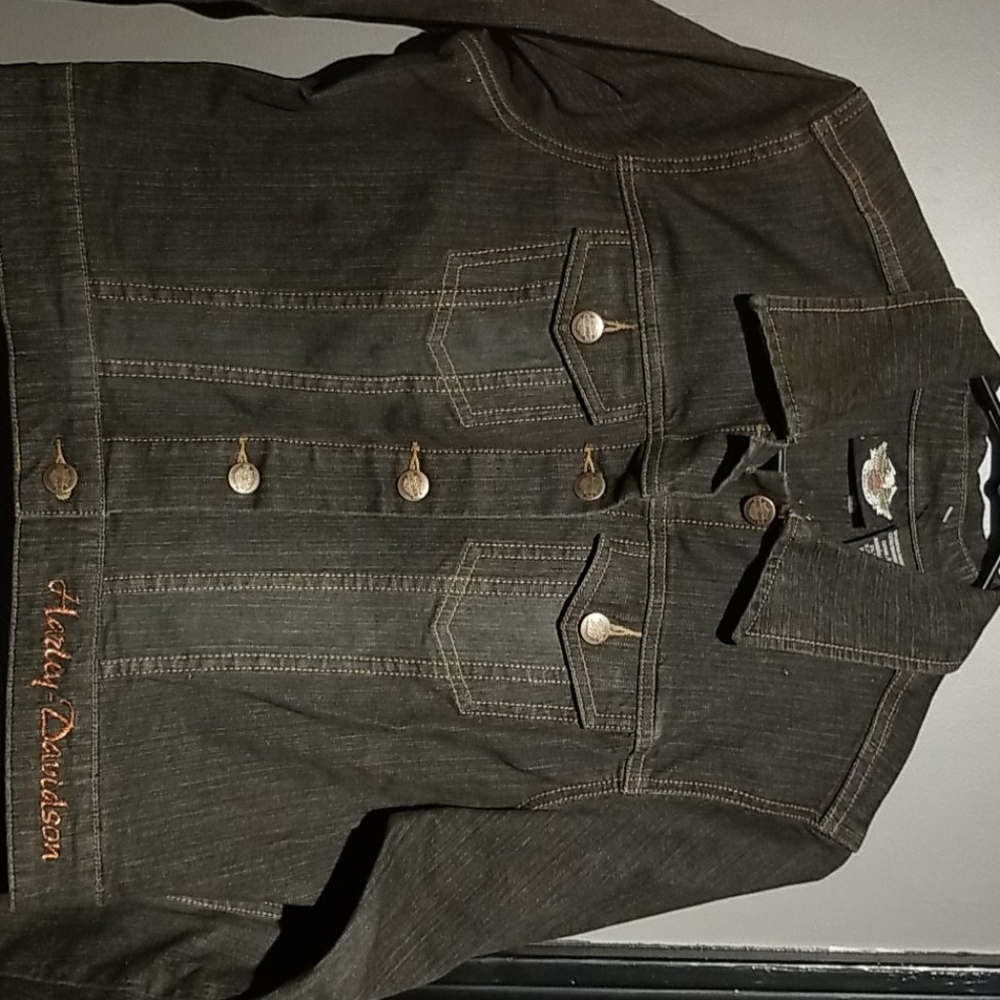 Harley Davidson jean jacket